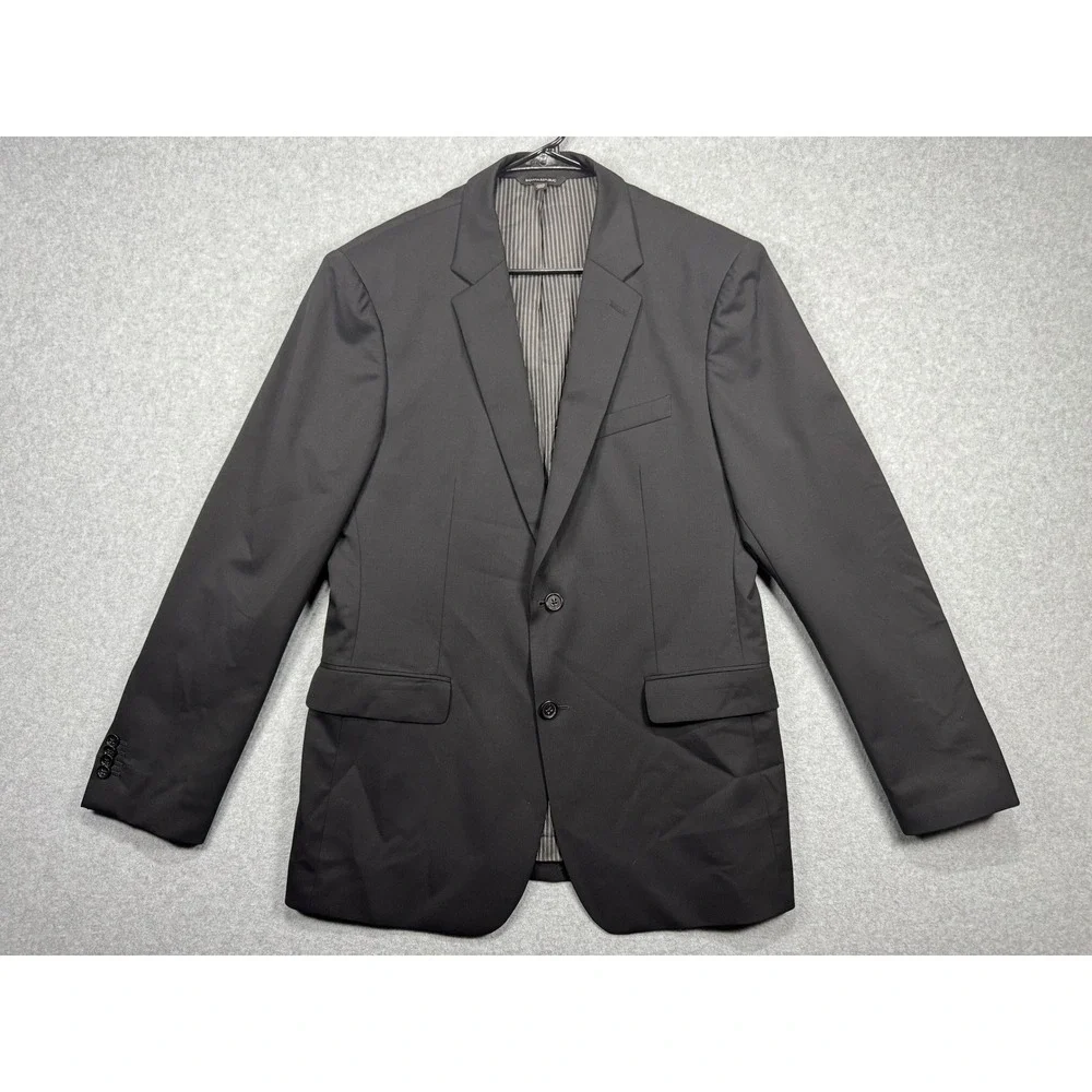 Banana Republic Mens 40R Tailored Suit Jacket Marzotto Italian Wool Blazer